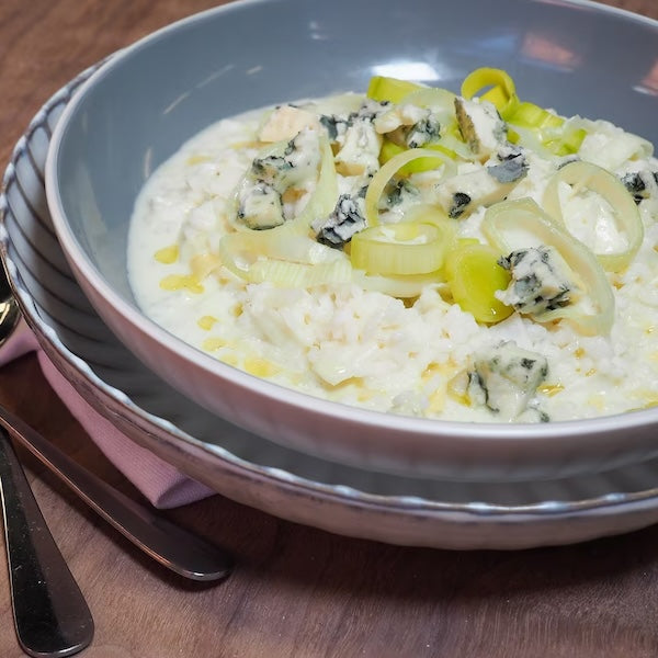 Niall McKenna's Gorgonzola and Leek Risotto